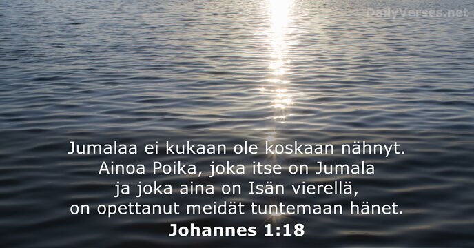Johannes 1:18