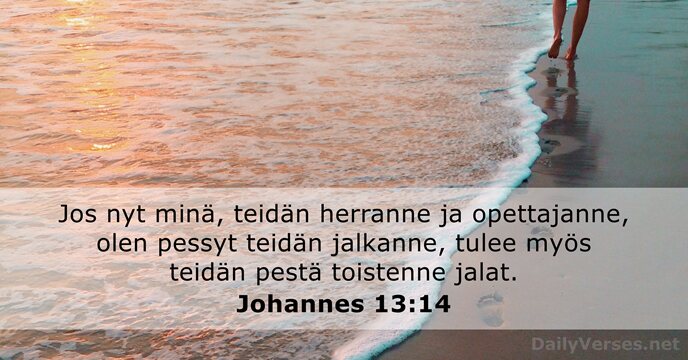 Johannes 13:14
