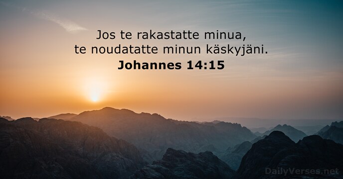 Johannes 14:15