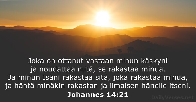 Johannes 14:21