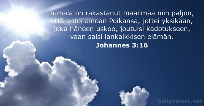 Johannes 3:16