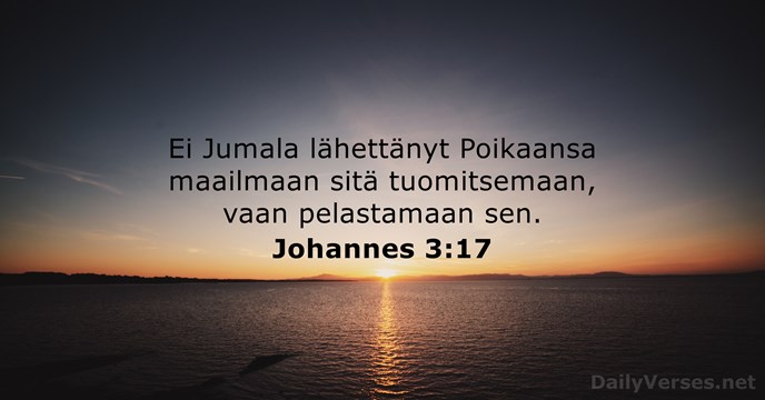 Johannes 3:17