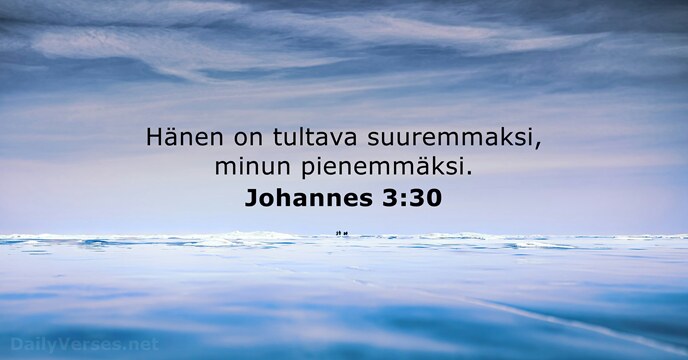 Johannes 3:30