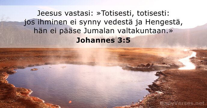 Johannes 3:5