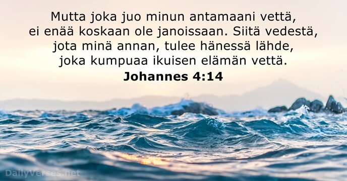 Johannes 4:14