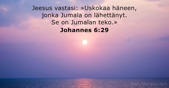 Johannes 6:29