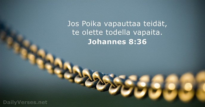 Johannes 8:36