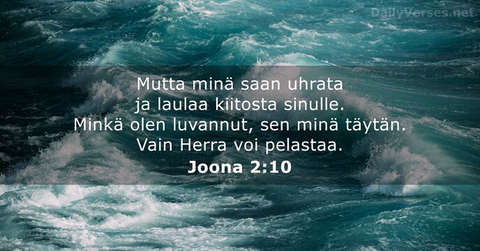 Joona 2:10