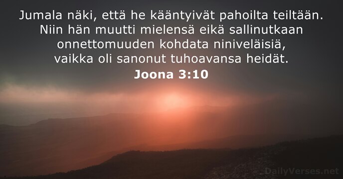 Joona 3:10