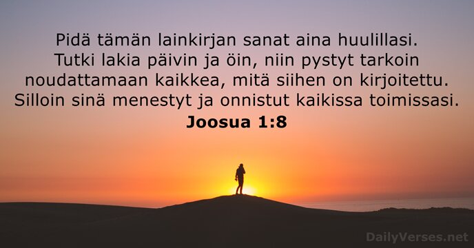 Joosua 1:8