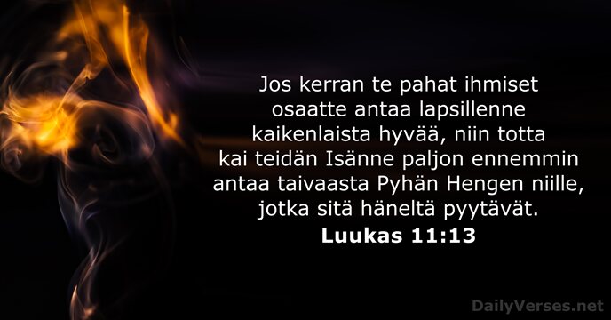 Luukas 11:13