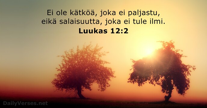 Luukas 12:2