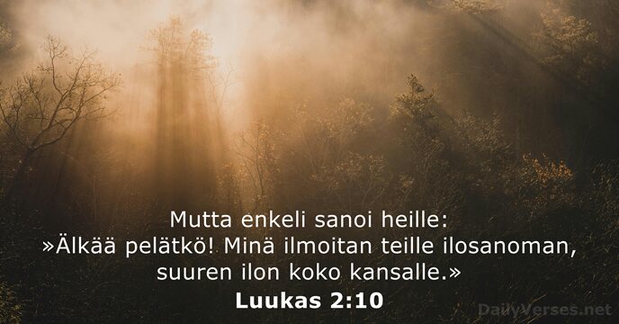 Luukas 2:10