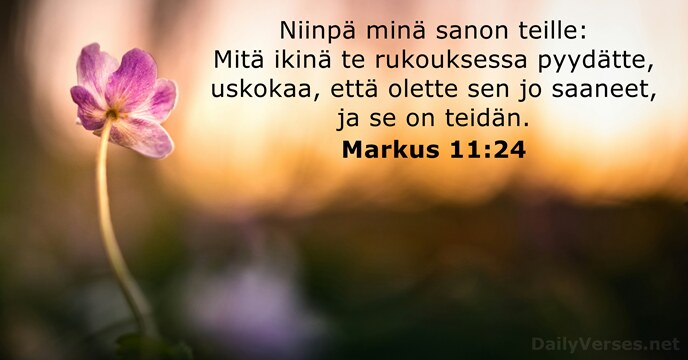 Markus 11:24