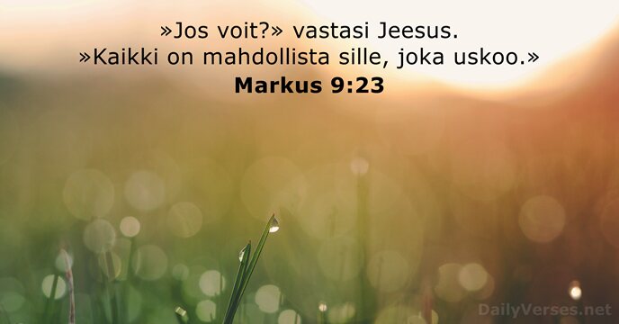 Markus 9:23