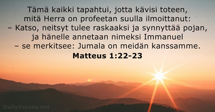 Matteus 1:22-23