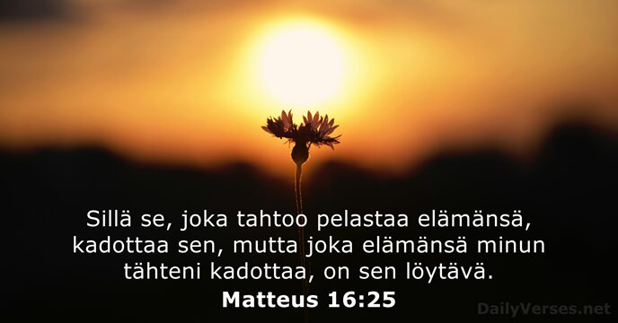 Matteus 16:25