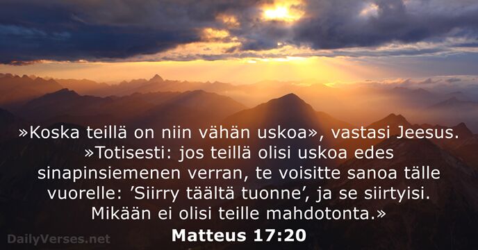 Matteus 17:20