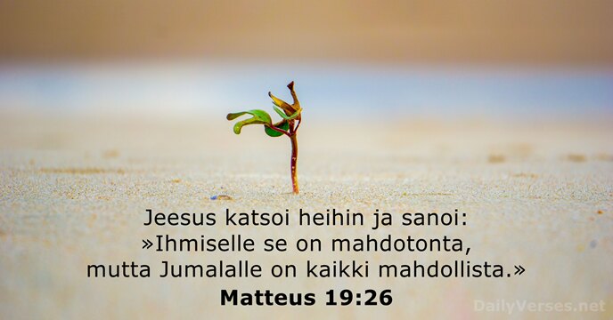 Matteus 19:26