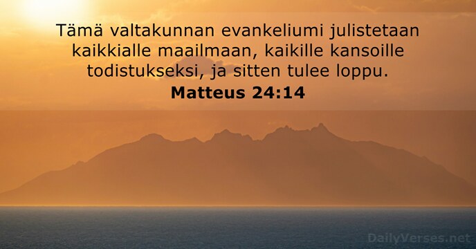 Matteus 24:14