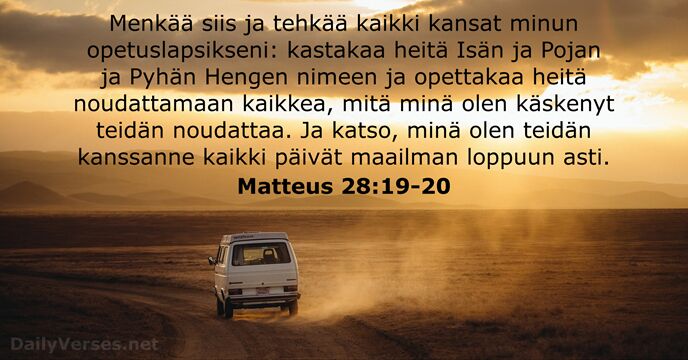 Matteus 28:19-20
