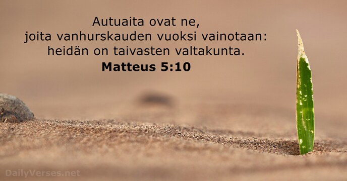 Matteus 5:10