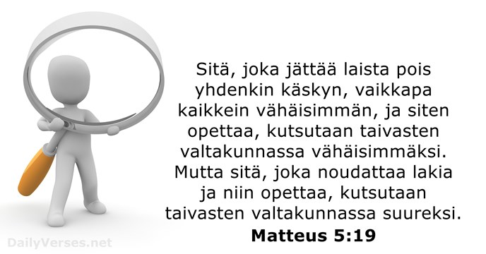 Matteus 5:19