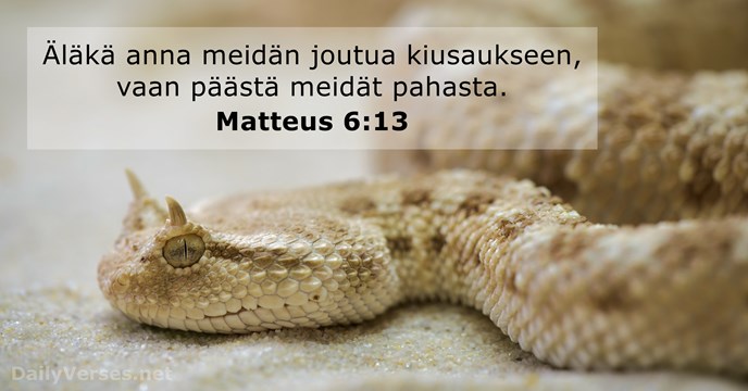 Matteus 6:13