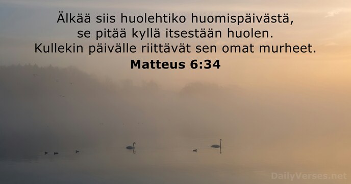 Matteus 6:34