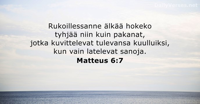 Matteus 6:7