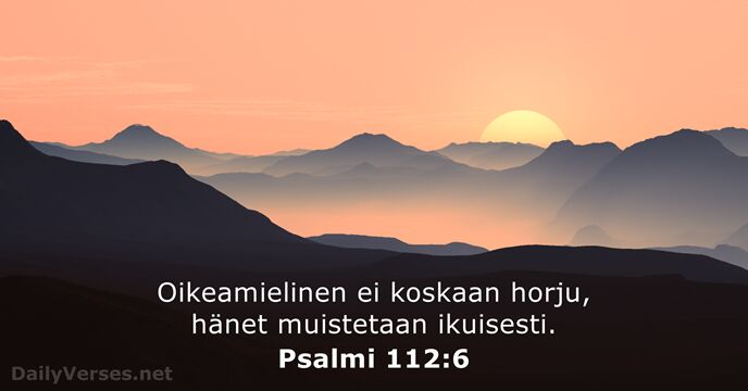 Psalmi 112:6