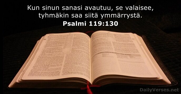 Psalmi 119:130