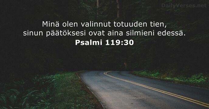 Psalmi 119:30