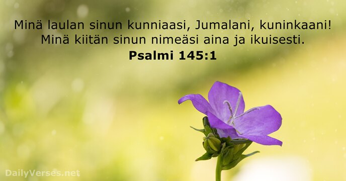 Psalmi 145:1