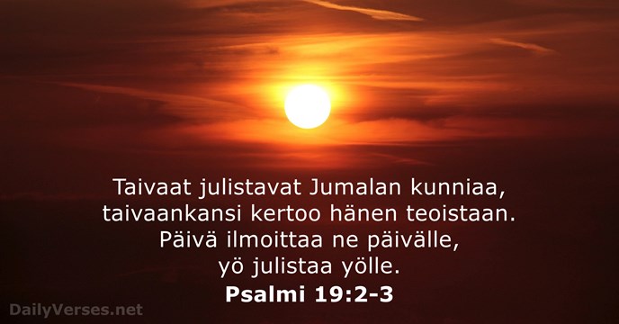 Psalmi 19:2-3