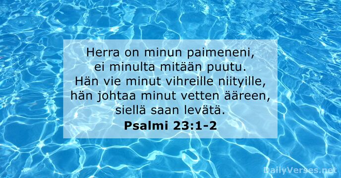 Psalmi 23:1-2