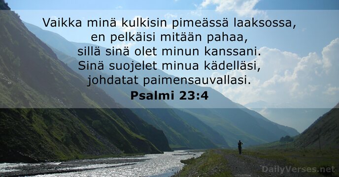 Psalmi 23:4