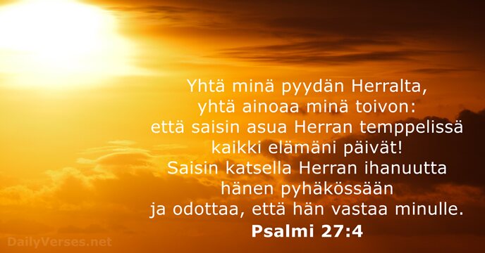 Psalmi 27:4