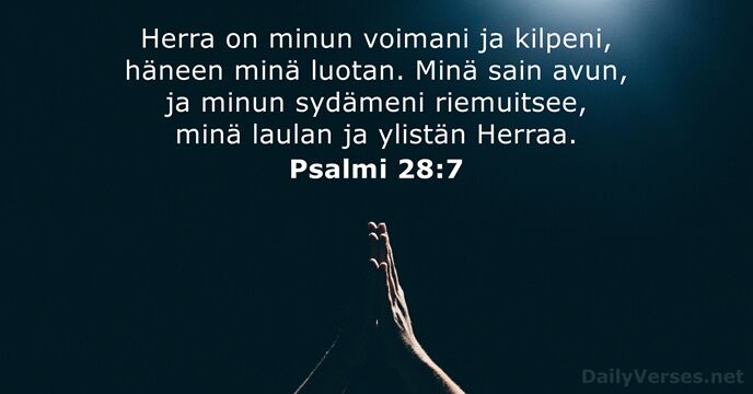 Psalmi 28:7
