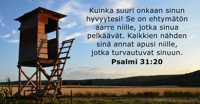 Psalmi 31:20