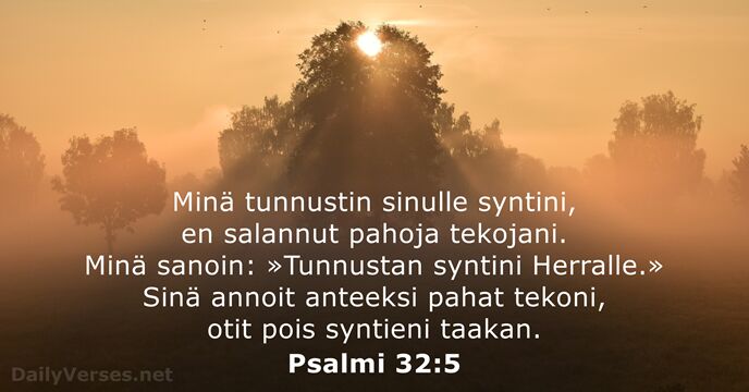 Psalmi 32:5