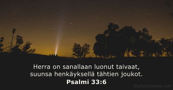 Psalmi 33:6