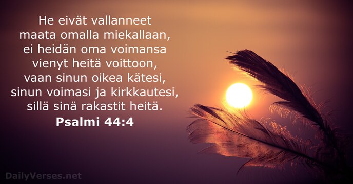 Psalmi 44:4