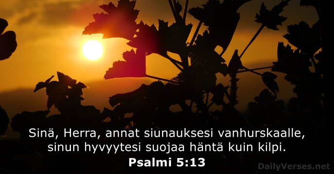 Psalmi 5:13