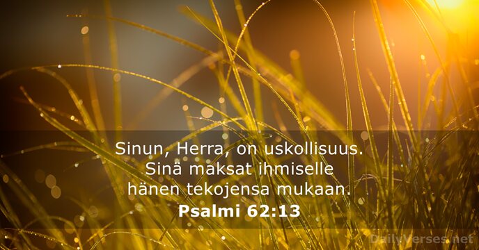 Psalmi 62:13