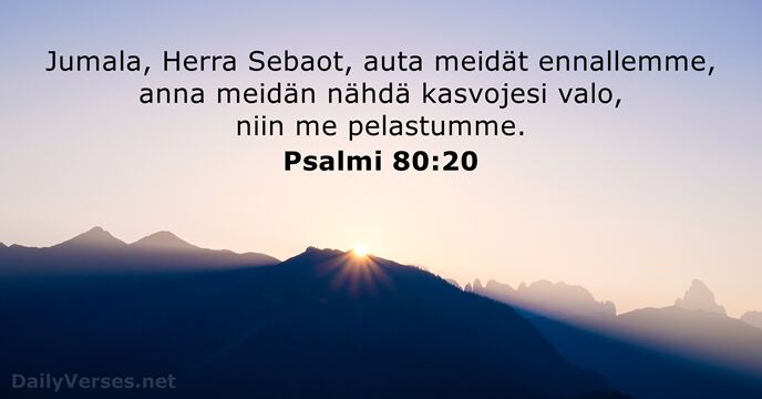 Psalmi 80:20
