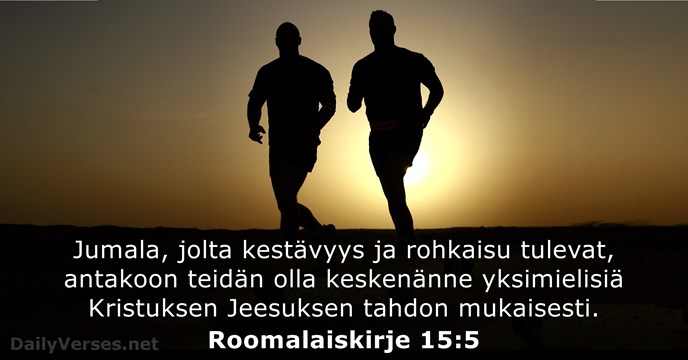 Roomalaiskirje 15:5