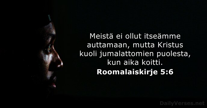 Roomalaiskirje 5:6