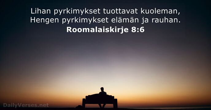 Roomalaiskirje 8:6