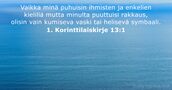 1. Korinttilaiskirje 13:1